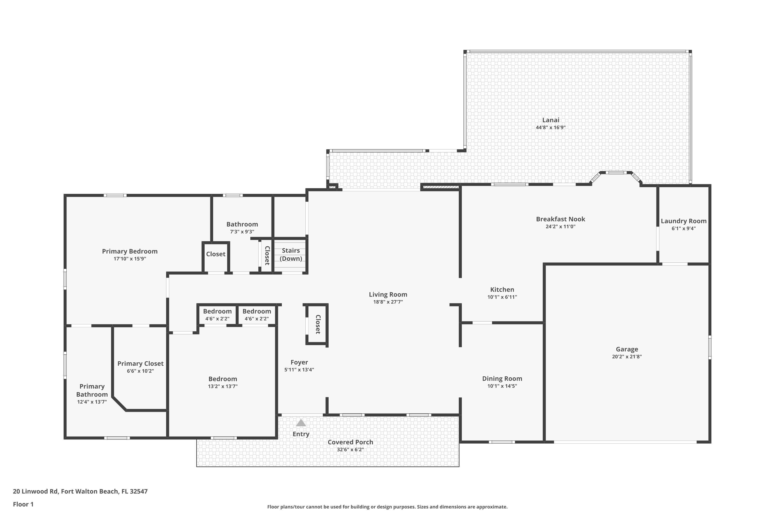 20 Linwood Road Northwest Fort Walton Beach, FL 32547 - Photo 5 of 33 a black white and white photo of a