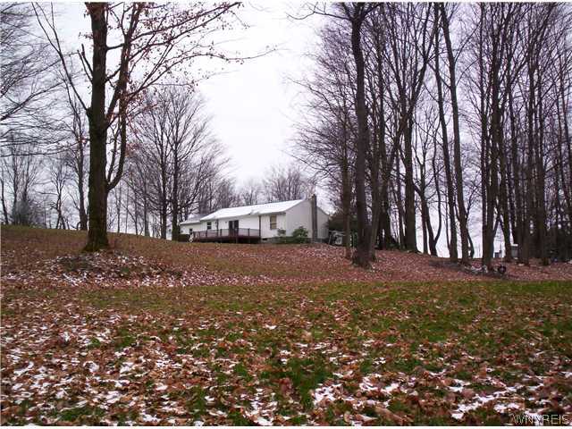 4857 Youngers Road Java, NY 14113 - Photo 1 of 1 Exterior Back. High on a hill with a view.