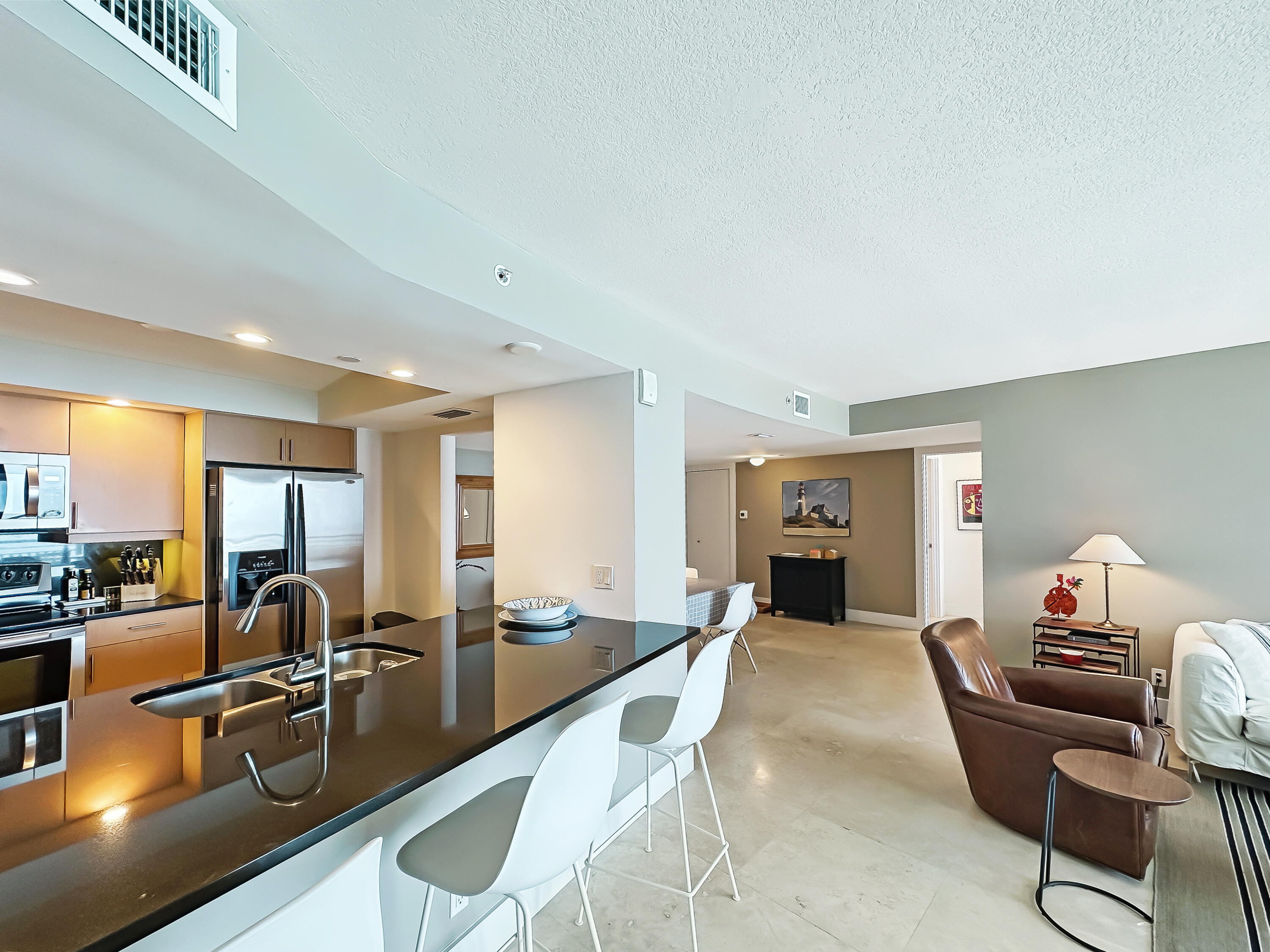 3000 North Ocean Drive, Unit 22D Riviera Beach, FL 33404 - Photo 5 of 53 a living room with furniture