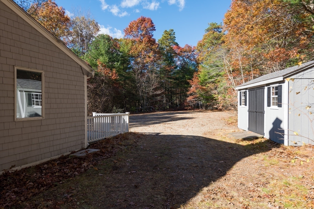 25 Lawrence Road Halifax, MA 02338 - Photo 14 of 19 a view of backyard of the house