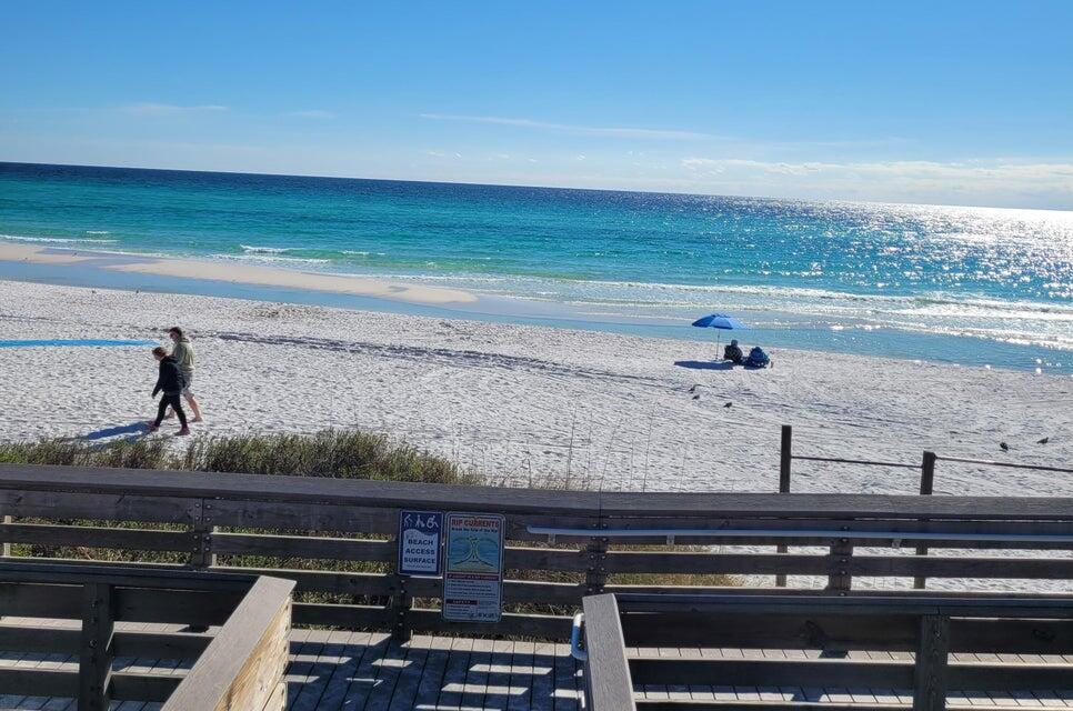 7 Virgo Street Santa Rosa Beach, FL 32459 - Photo 2 of 6 a view of a television with wooden floor