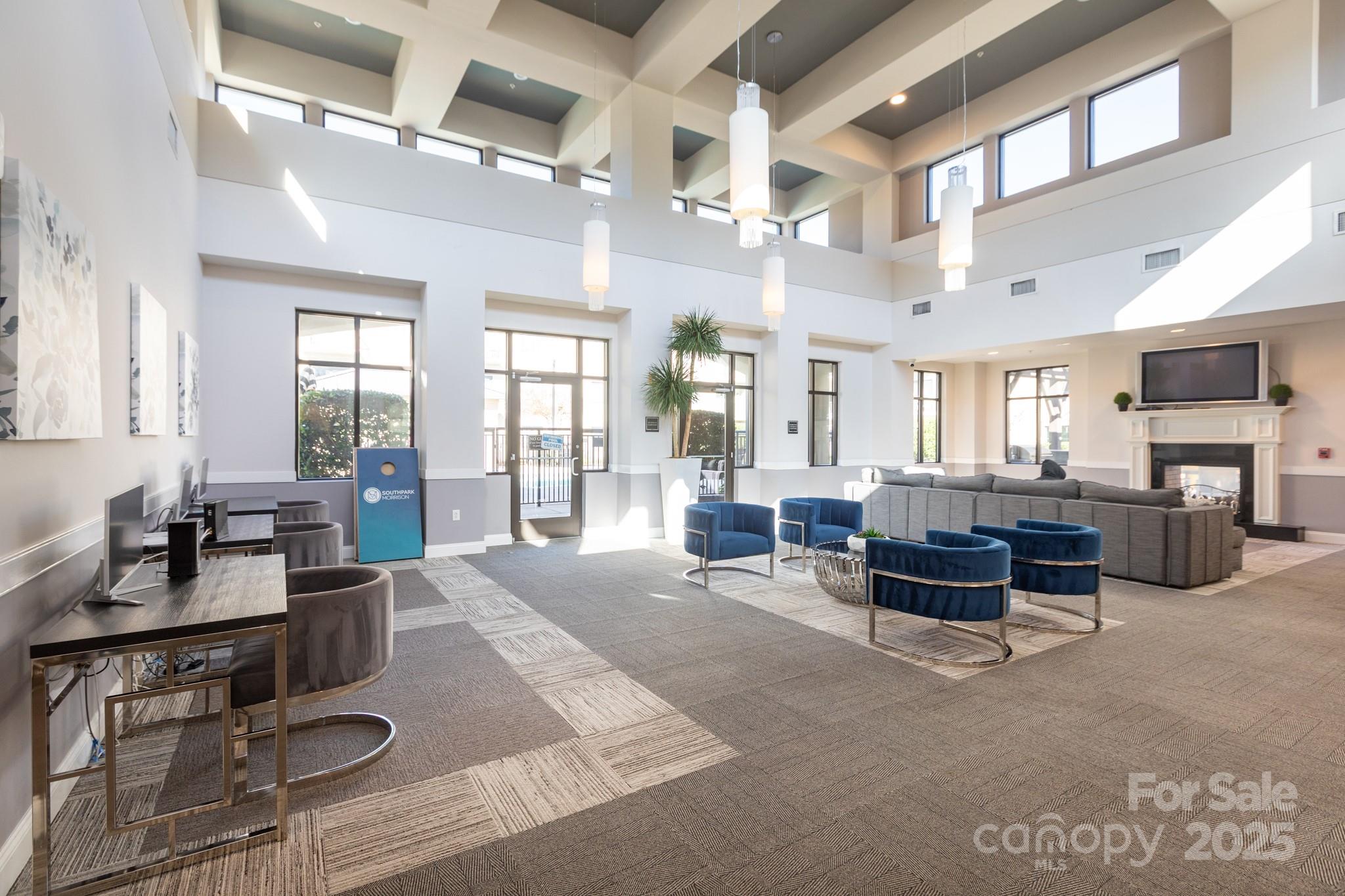 3920 Sharon Road Charlotte, NC 28211 - Photo 24 of 38 a living room with furniture kitchen view and a table