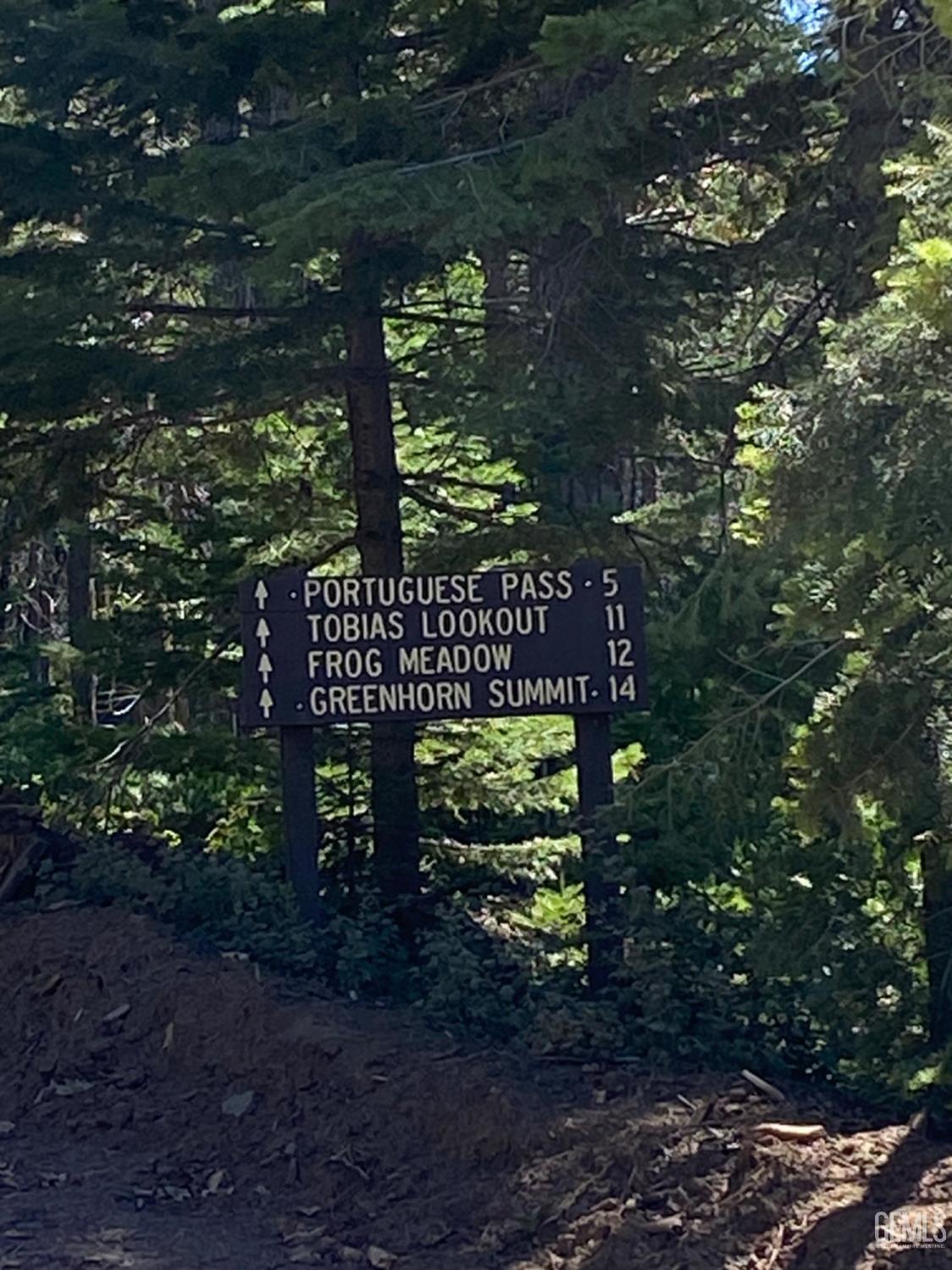 Undisclosed Address Posey, CA 93260 - Photo 34 of 35 a view of a bench in a garden