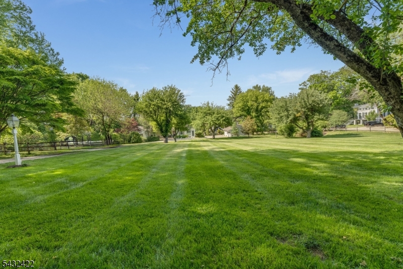 11 New Street Mendham, NJ 07945 - Photo 34 of 35 a backyard of a house with lots of green space and outdoor seating
