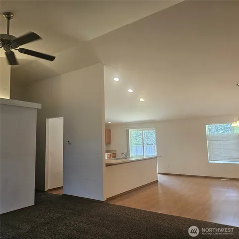 a view of empty room