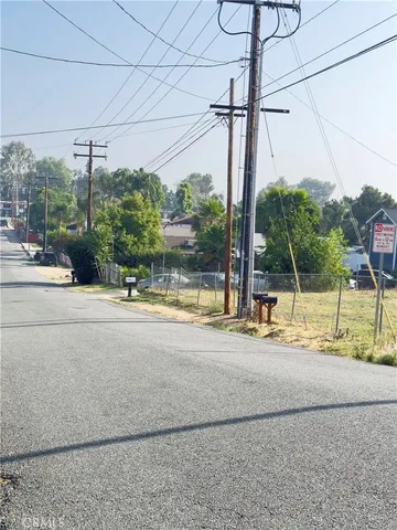 a view of a street sign