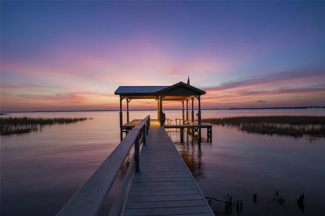 a front view of a house with garden and trees