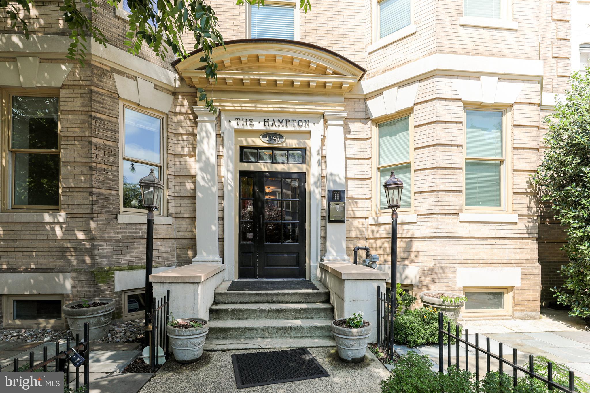 1740 18th Street Northwest, Unit 102 Washington, DC 20009 - Photo 1 of 9 Beaux-Arts Building in the heart of vibrant Dupont