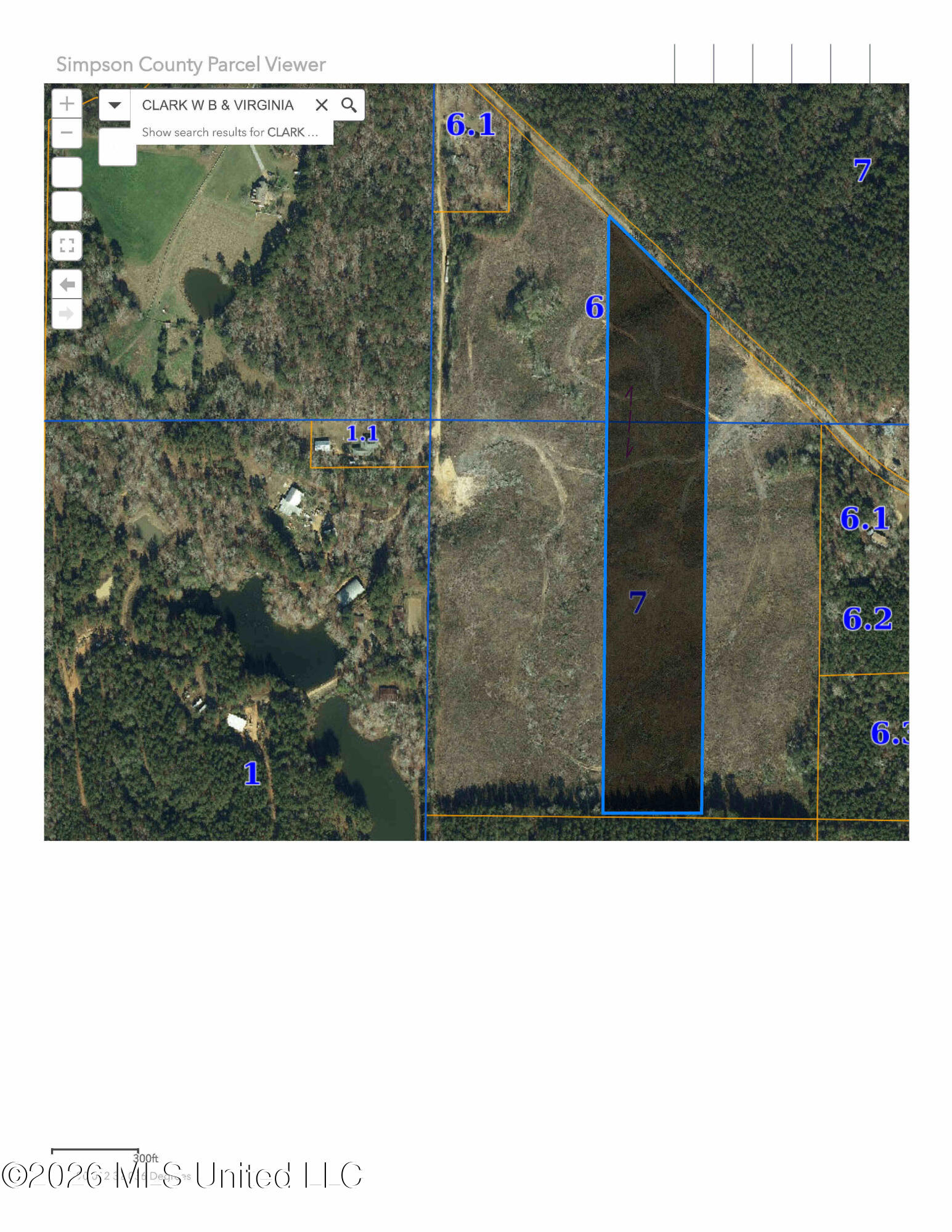 2 Rolling Oak Road Braxton, MS 39044 - Photo 1 of 1 1-CLARK NO. 2 13 500'