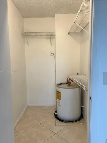 a view of a tub in a bathroom