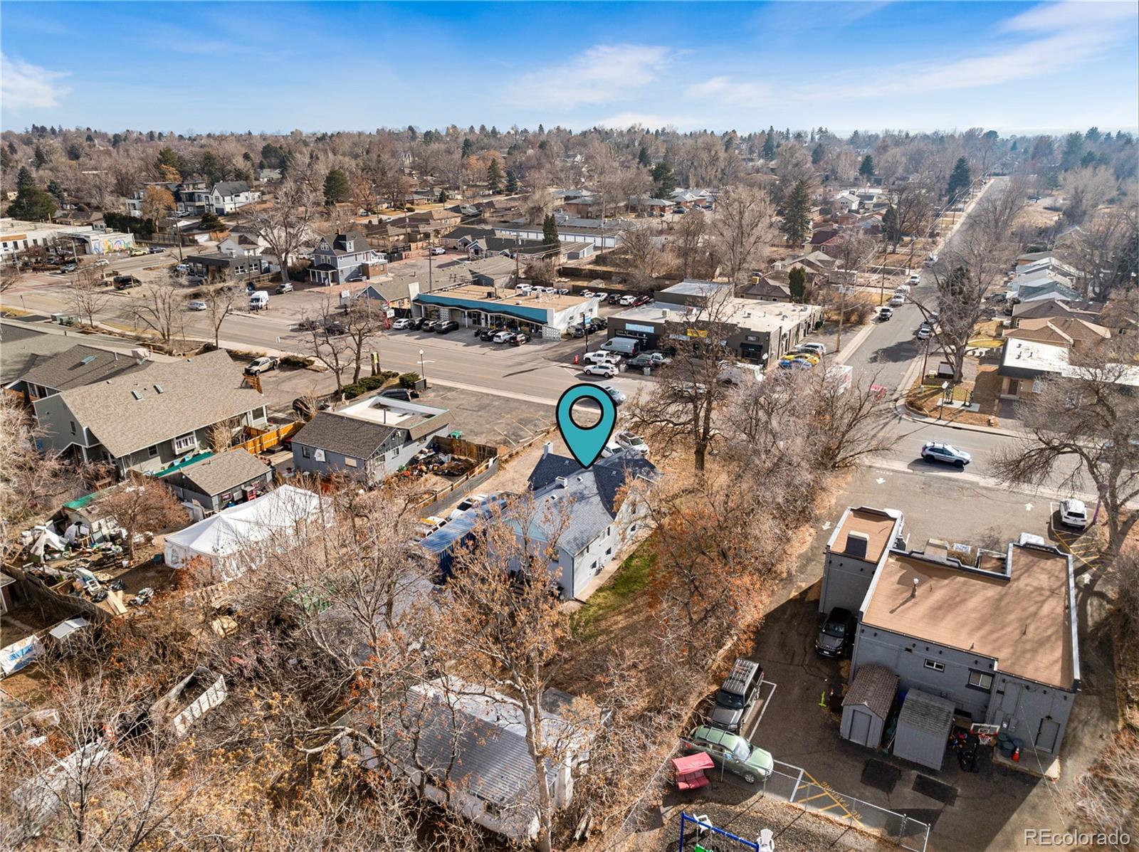 6145 West 38th Avenue Wheat Ridge, CO 80033 - Photo 33 of 39 an aerial view of multiple house