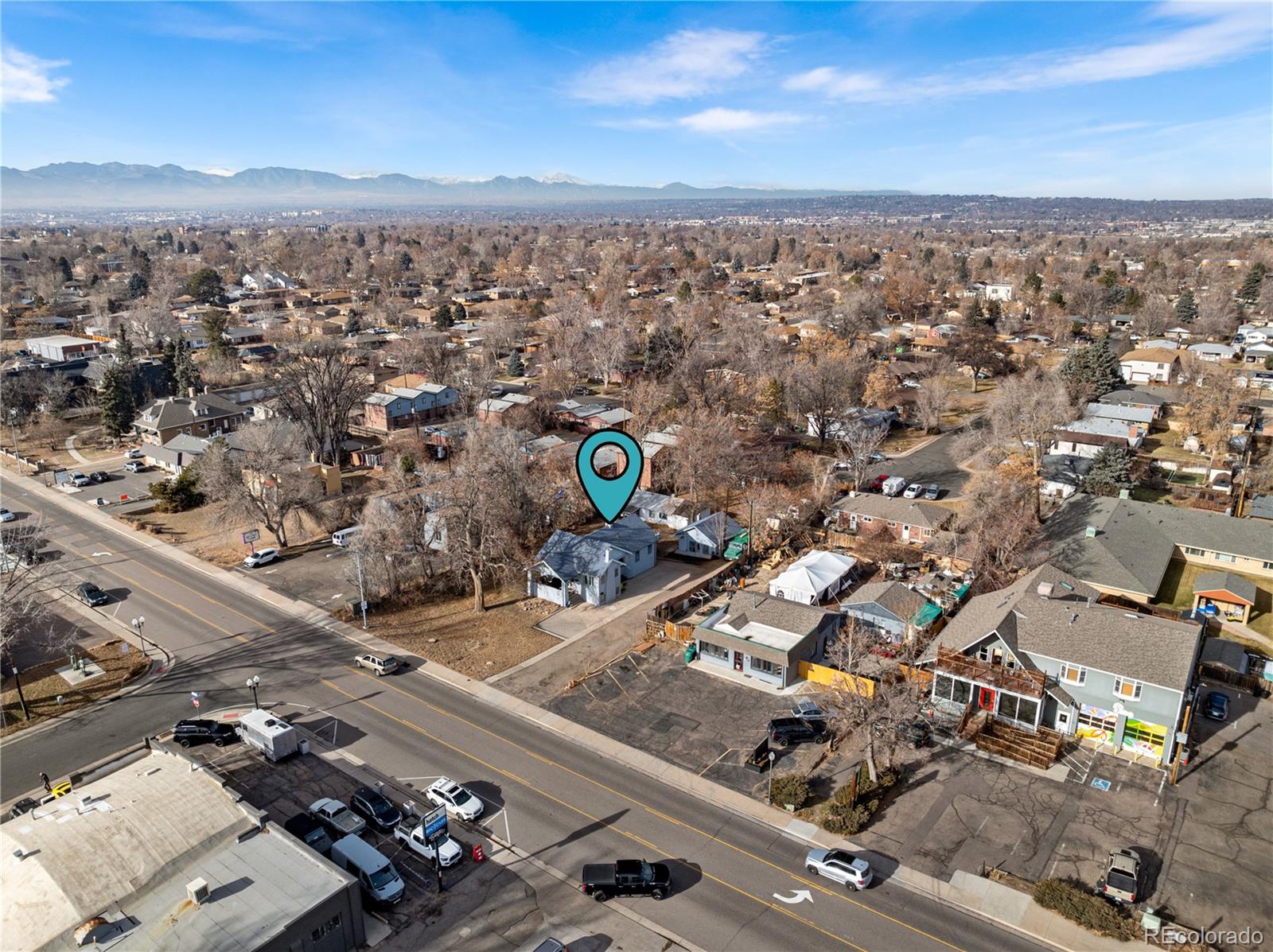 6145 West 38th Avenue Wheat Ridge, CO 80033 - Photo 37 of 39 an aerial view of a city
