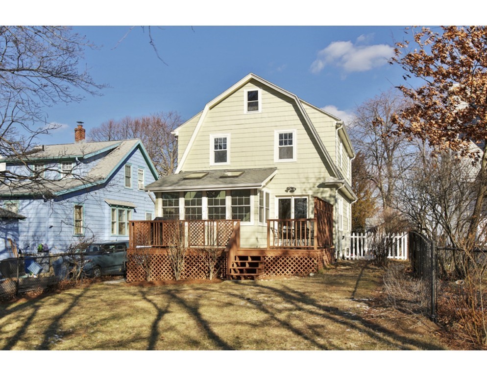 40 Kilsythe Road Arlington, MA 02476 - Photo 15 of 16 a view of a house with a yard