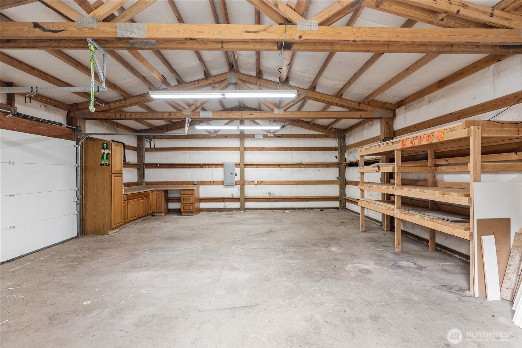 2405 1st Street Cosmopolis, WA 98537 - Photo 25 of 36 a view of an empty room with a roof