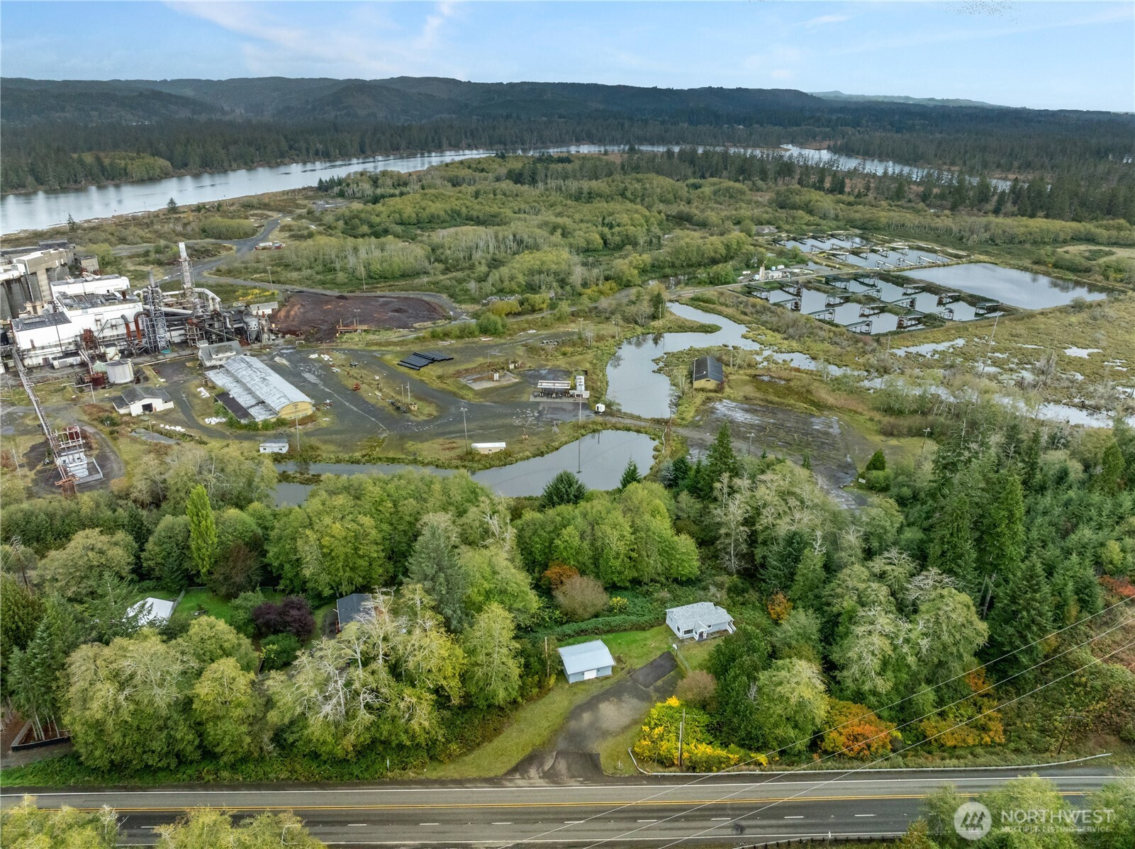 2405 1st Street Cosmopolis, WA 98537 - Photo 28 of 36 a view of lake with mountain