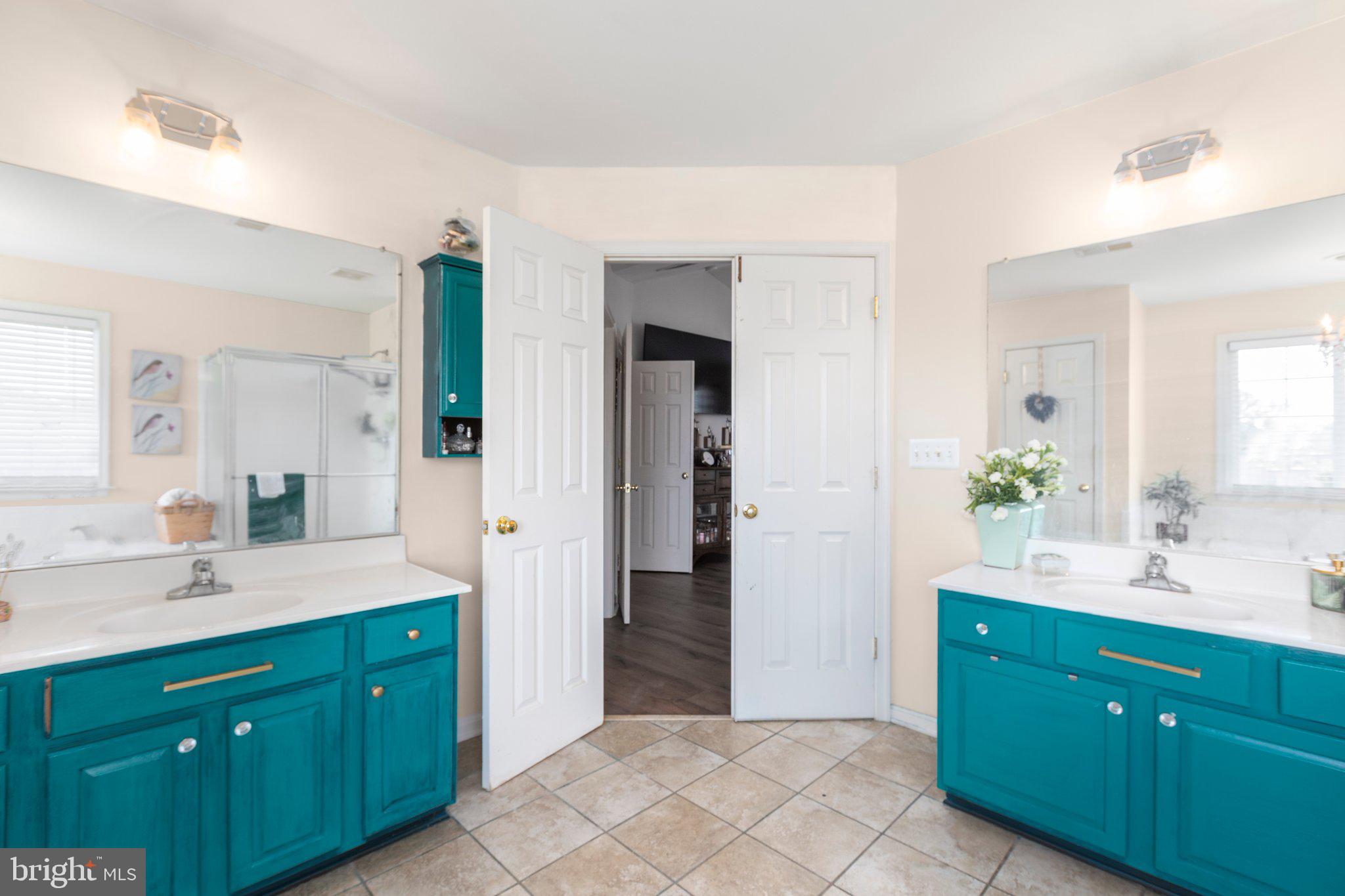 50 Hamstead Road Fredericksburg, VA 22405 - Photo 31 of 57 Double sink vanity and double door entry and exit