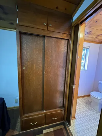 a view of walk in closet
