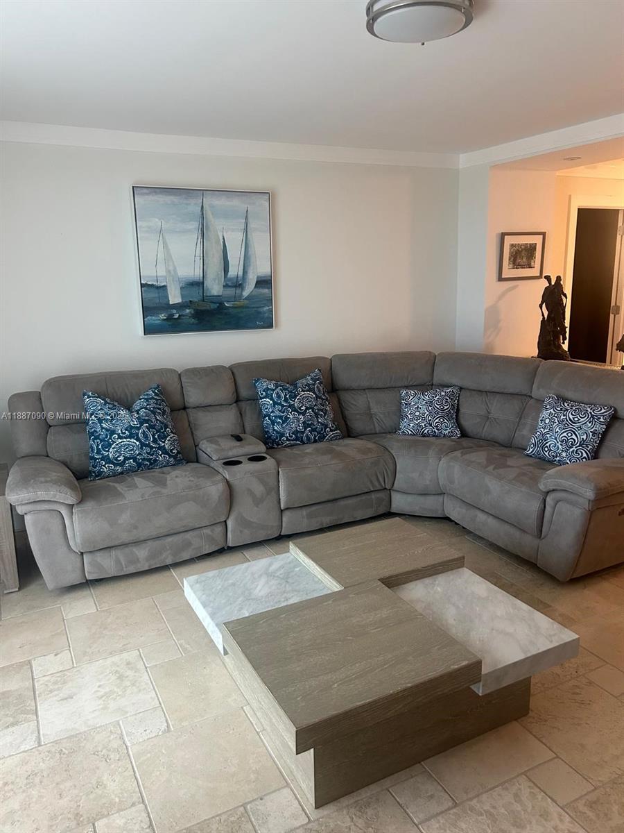 1500 South Ocean Drive, Unit A8 Hollywood, FL 33019 - Photo 12 of 53 a living room with furniture and a couch