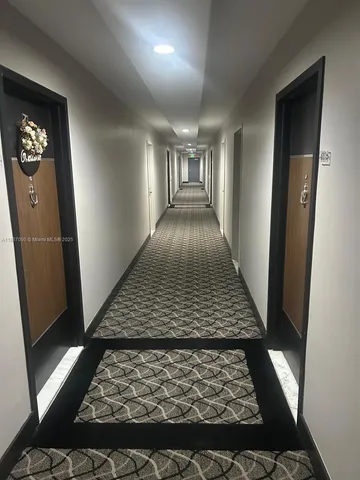 a view of a hallway
