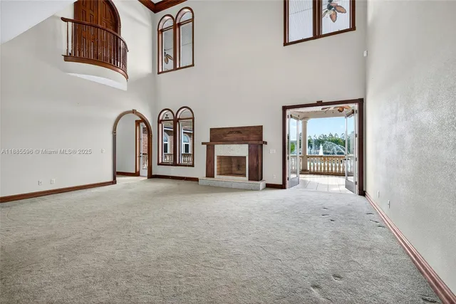 a view of swimming pool with porch