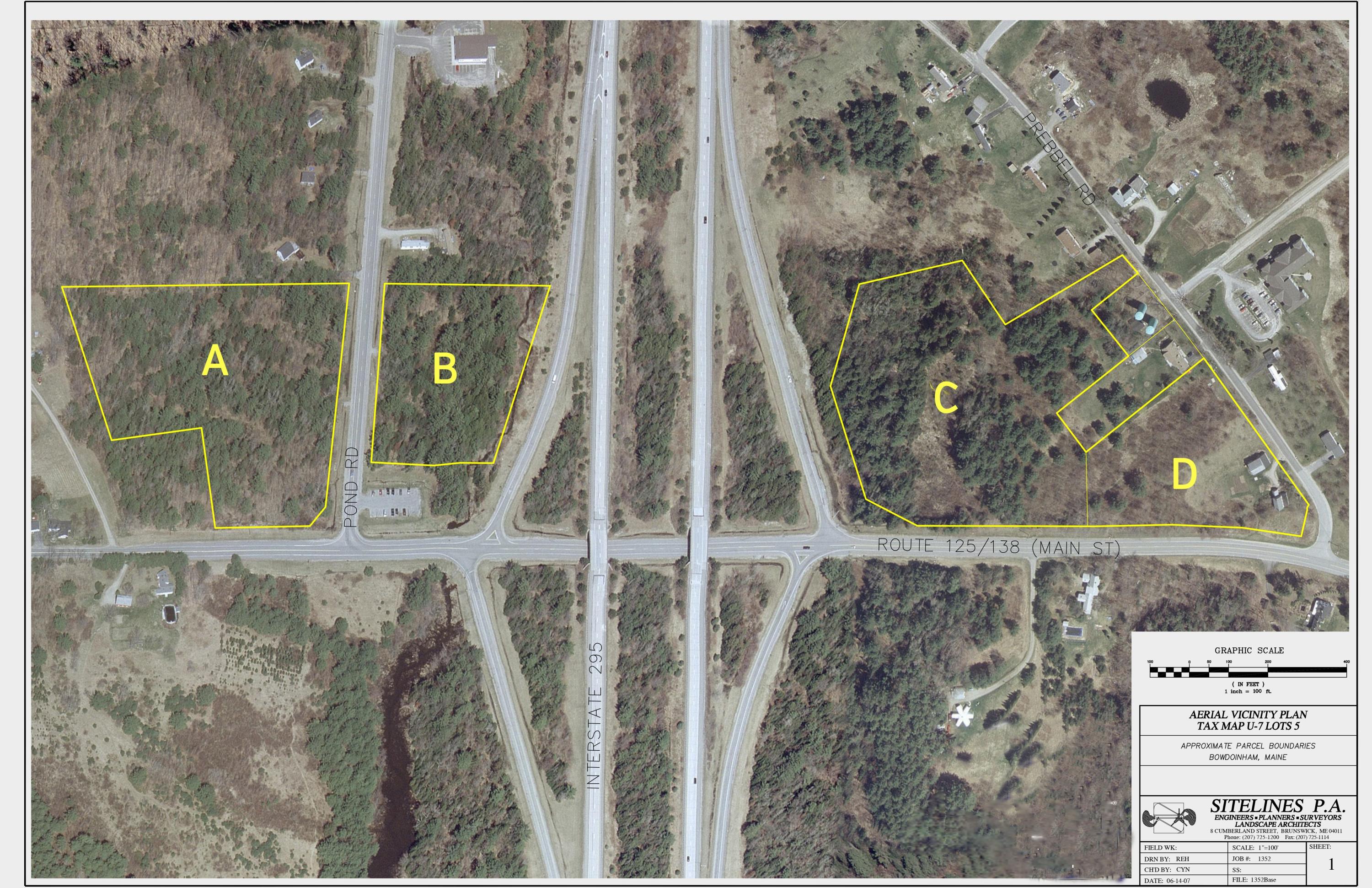 0 Pond Road Bowdoinham, ME 04008 - Photo 1 of 2 Lot Plan_Bowdoinham