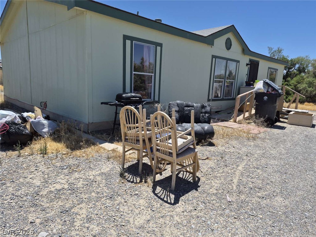 2271 Tough Boy Road Pahrump, NV 89060 - Photo 5 of 12 A well-lit exterior showcases ample outdoor space, perfect for future landscaping and personal touches.