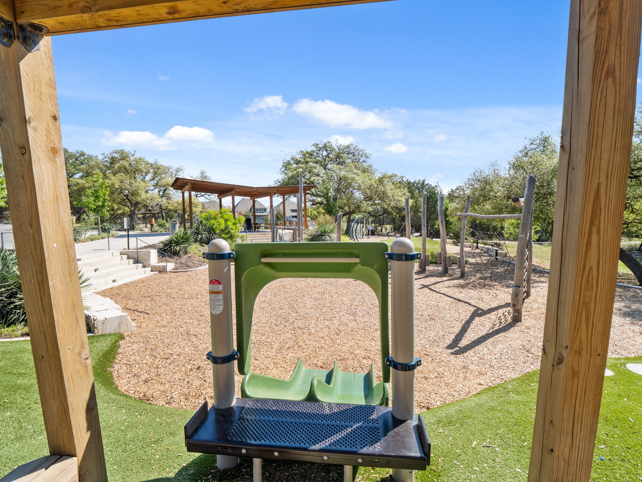 120 Eagle Pass Trail Georgetown, TX 78628 - Photo 30 of 32 a outdoor view with a sitting space