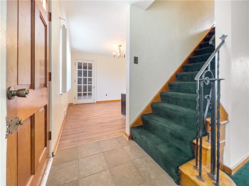2023 Spring Hill Road Pittsburgh, PA 15243 - Photo 3 of 20 a view of entryway and hall with wooden floor