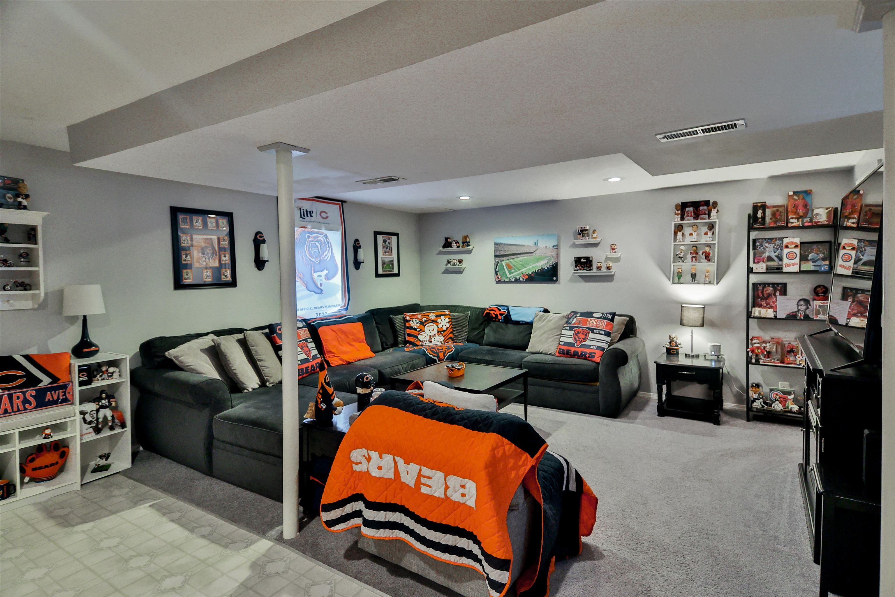 155 Lamplighter Loop Southeast Poplar Grove, IL 61065 - Photo 25 of 31 a living room with furniture a couch and bookshelf