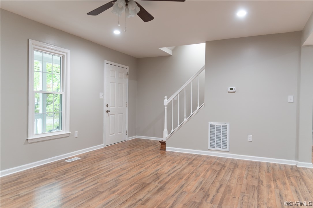 10807 Drayton Road Chester, VA 23831 - Photo 3 of 32 a view of an entryway with wooden floor