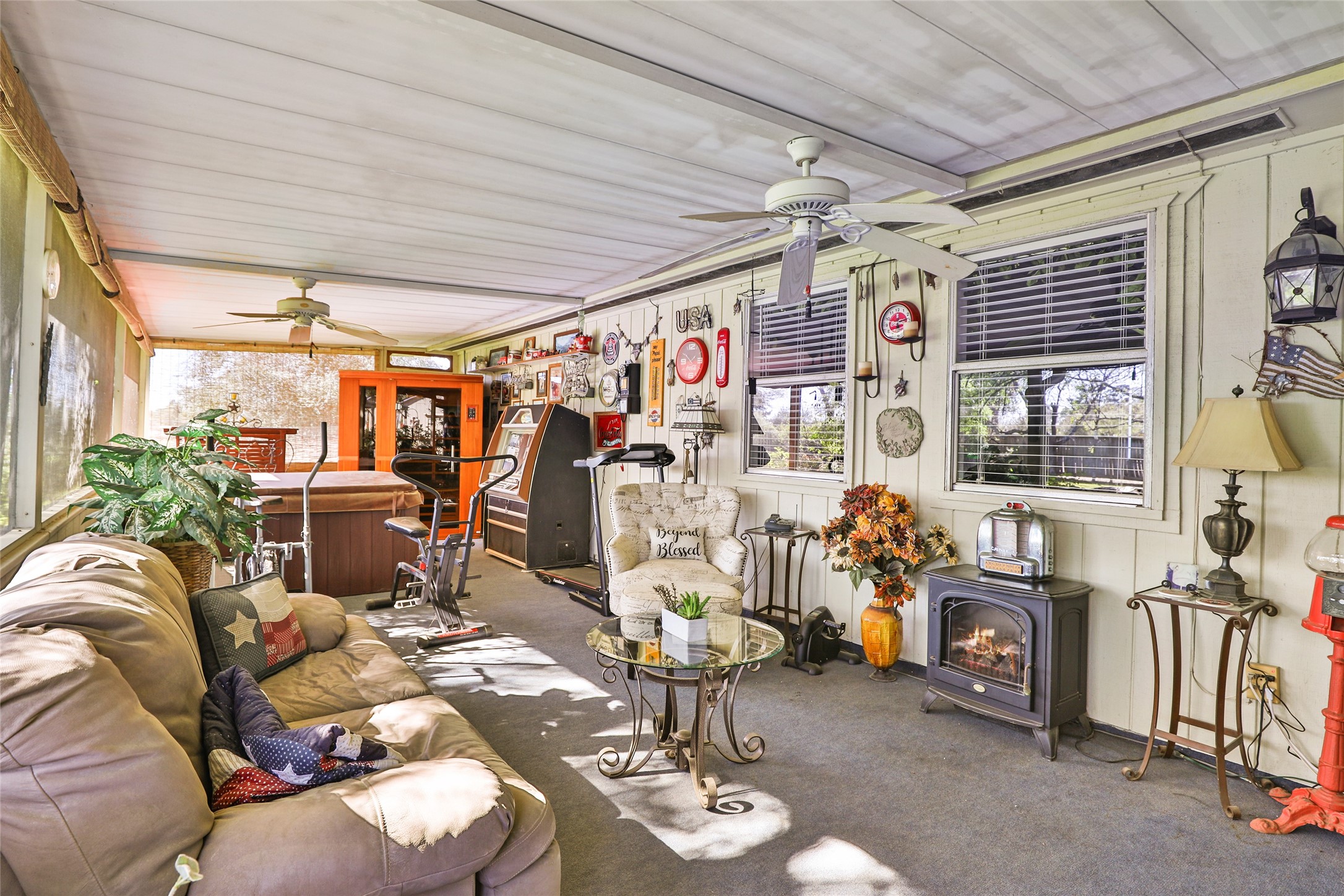 27414 Kathy Lane Magnolia, TX 77355 - Photo 27 of 41 The hot tub and infrared sauna convey with the property.