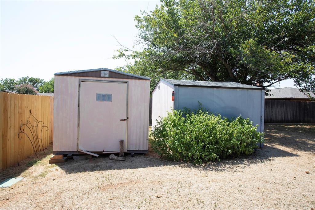 1202 Randy Drive Graham, TX 76450 - Photo 34 of 40 a view of a house and a yard