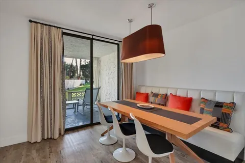 a room with furniture and a window