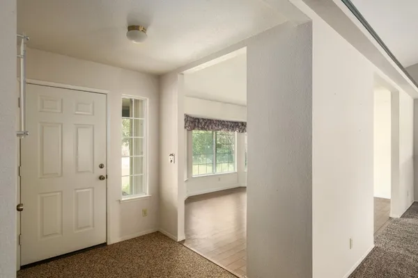 a view of empty room