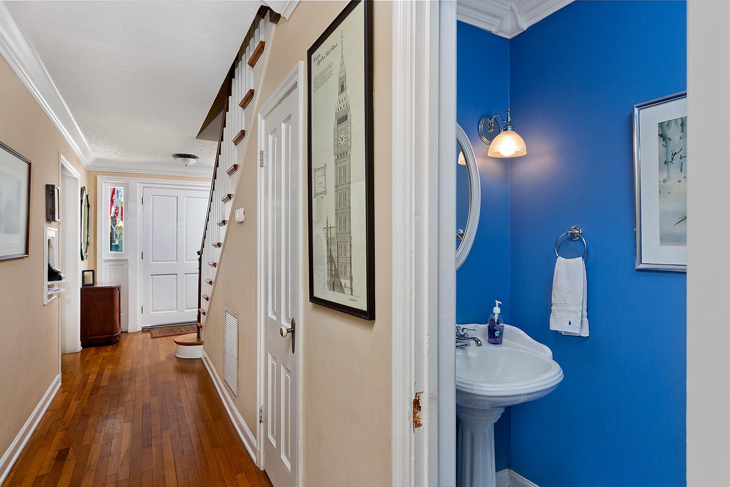 333 Monceaux Road West Palm Beach, FL 33405 - Photo 10 of 24 Hallway Layout Downstairs