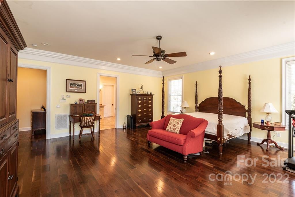 4597 Hickory Nut Ridge Road Granite Falls, NC 28630 - Photo 30 of 48 a living room with furniture and wooden floor