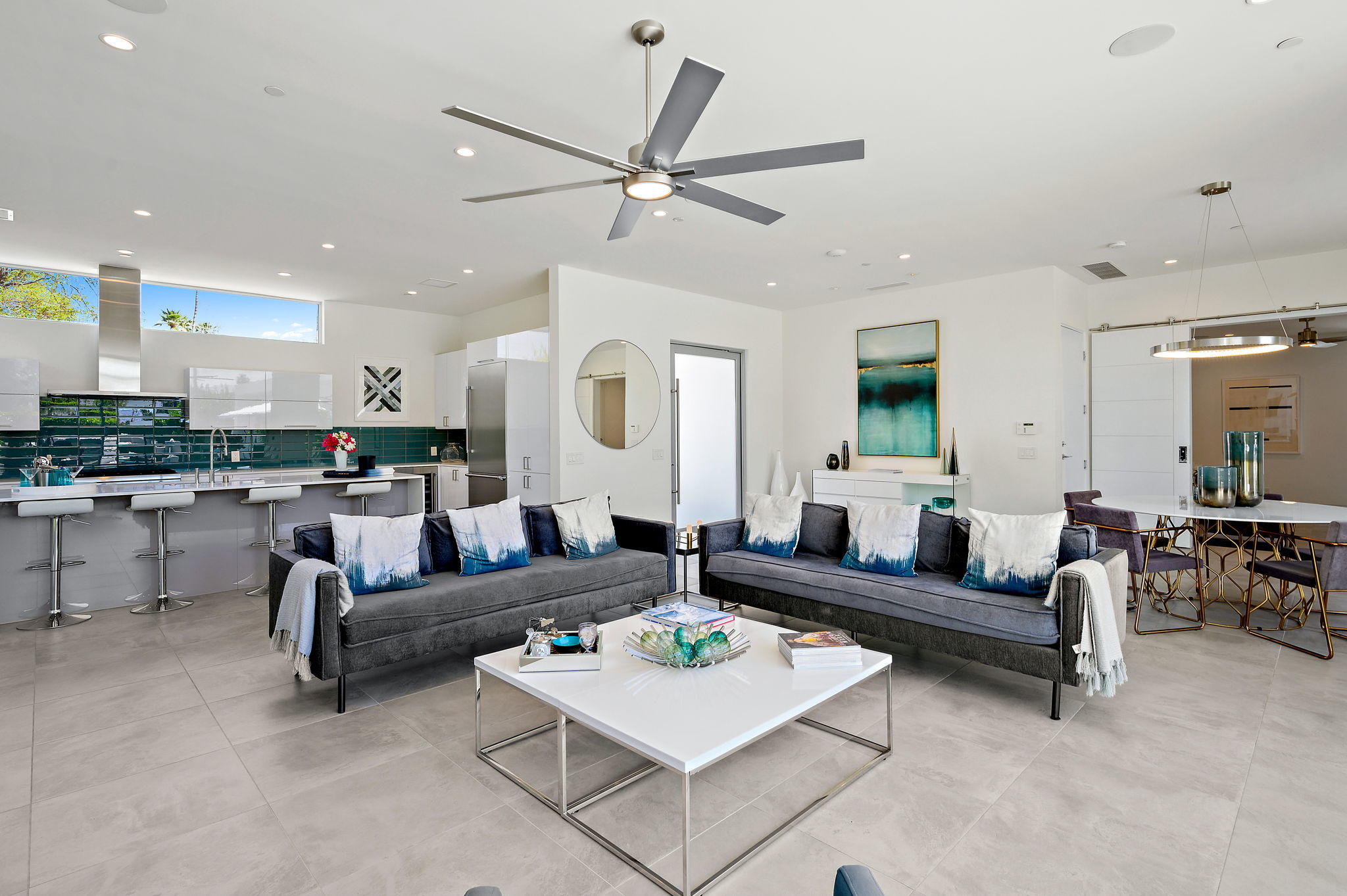 229 East Morongo Road Palm Springs, CA 92264 - Photo 8 of 71 Open Concept Living Room