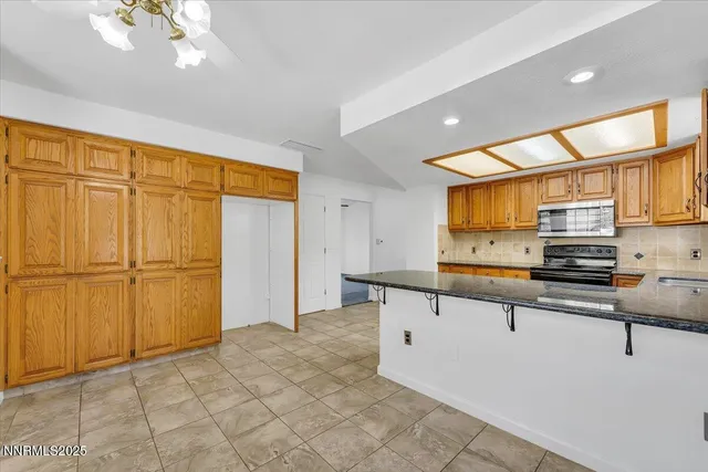 a house view with a outdoor space