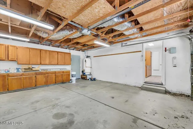 a view of a city with a lake