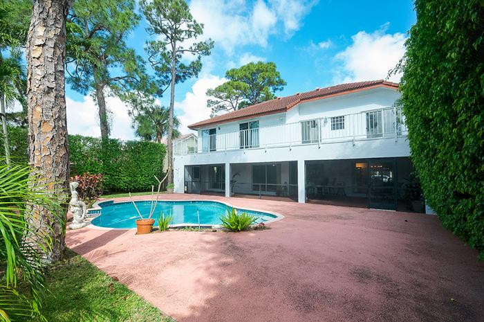1300 Southwest 16th Street Boca Raton, FL 33486 - Photo 2 of 25 Back of home, pool/yard