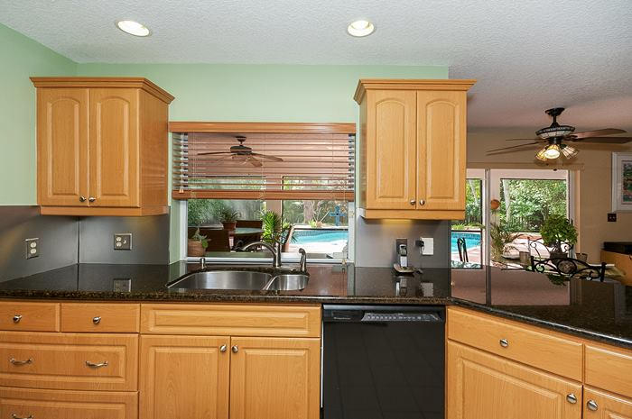 1300 Southwest 16th Street Boca Raton, FL 33486 - Photo 5 of 25 Kitchen 2 overlooking pool area