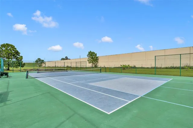 a view of a tennis court