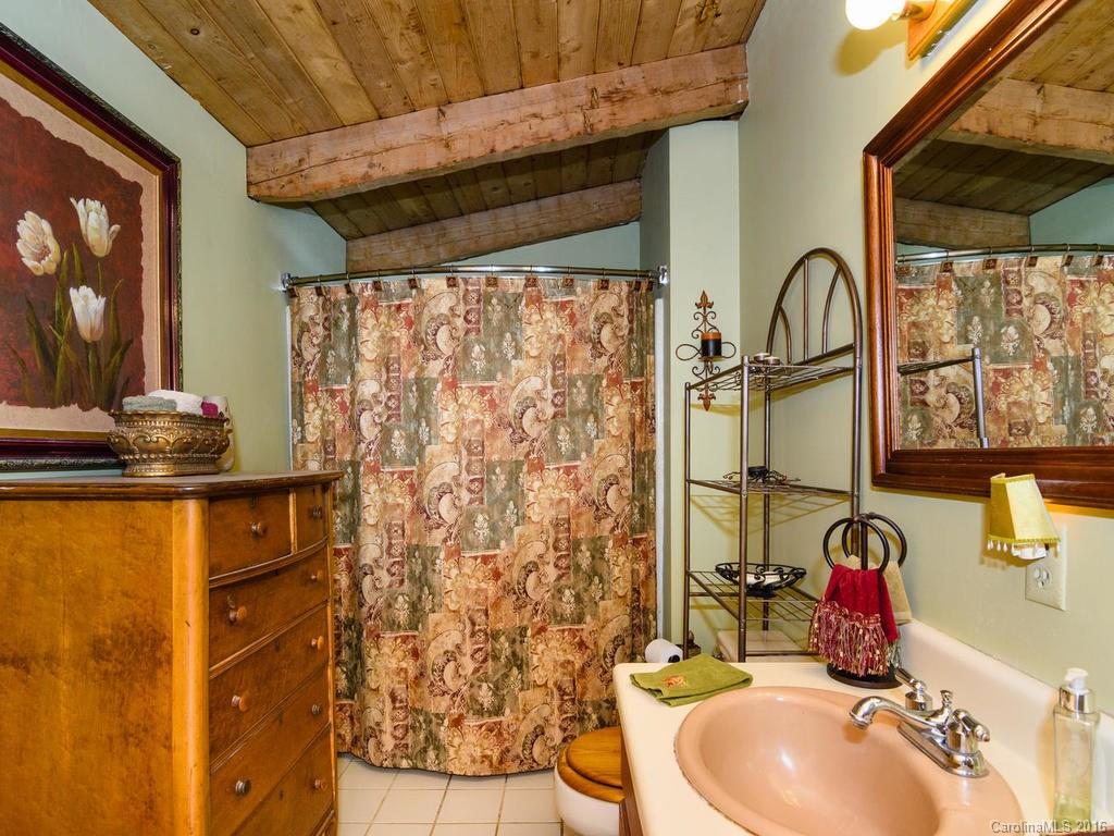 27 High Ridge Road Leicester, NC 28748 - Photo 13 of 24 a bathroom with a sink toilet and shower