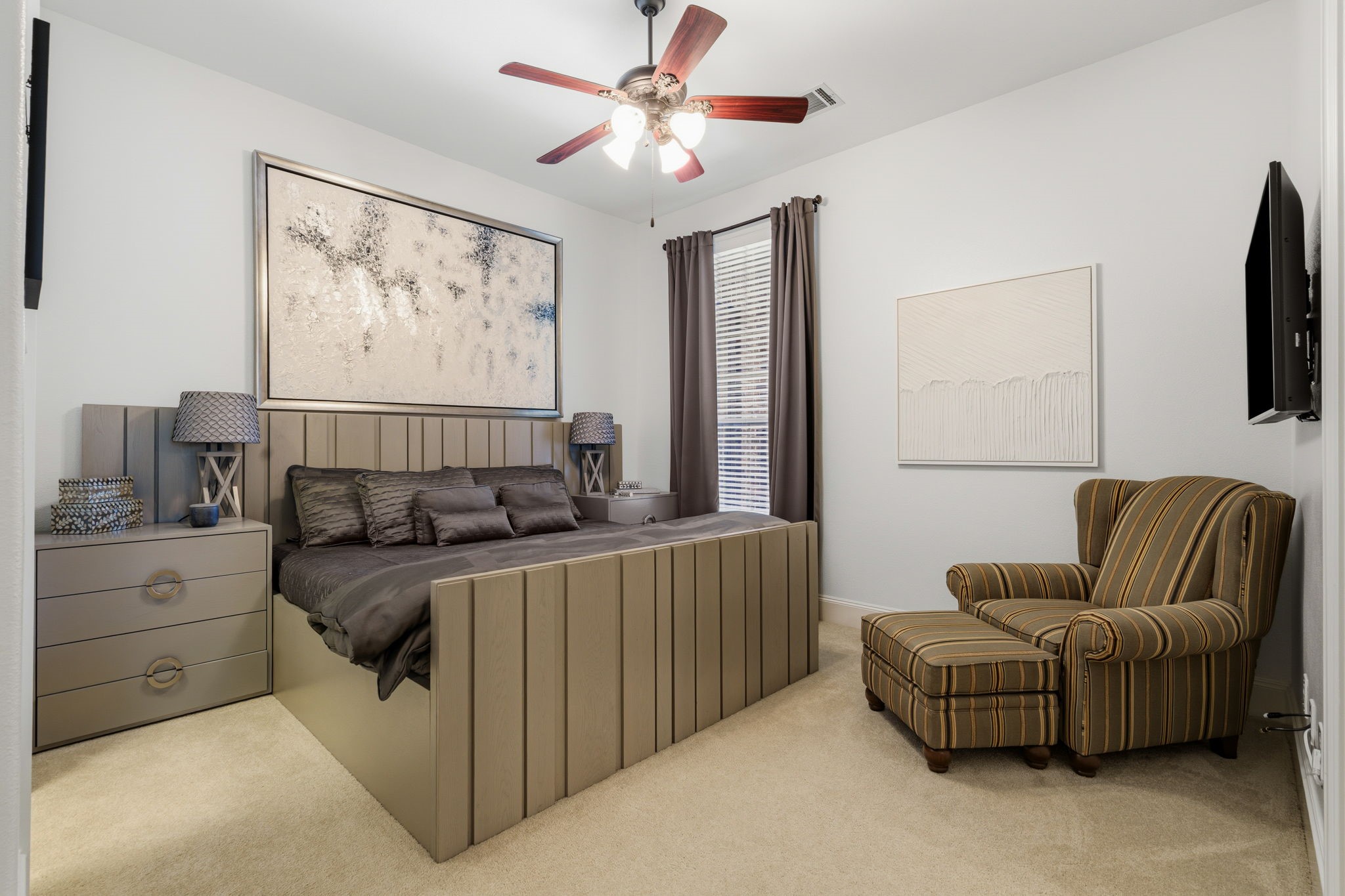 34 North Player Manor Circle Spring, TX 77382 - Photo 21 of 44 Secondary bedroom in 1st floor
