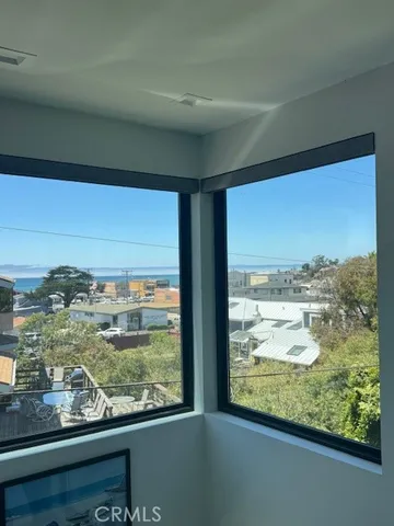 a view of sky from window