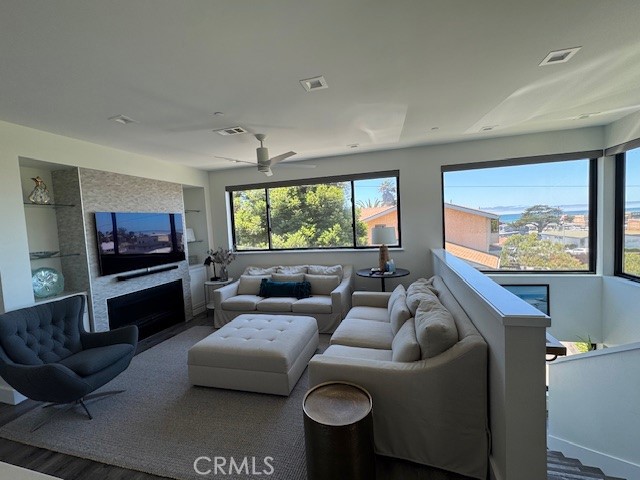 61 Birch Avenue Cayucos, CA 93430 - Photo 5 of 21 a living room with furniture and a flat screen tv