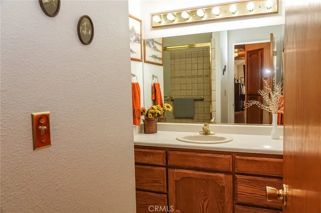 a outdoor space with furniture