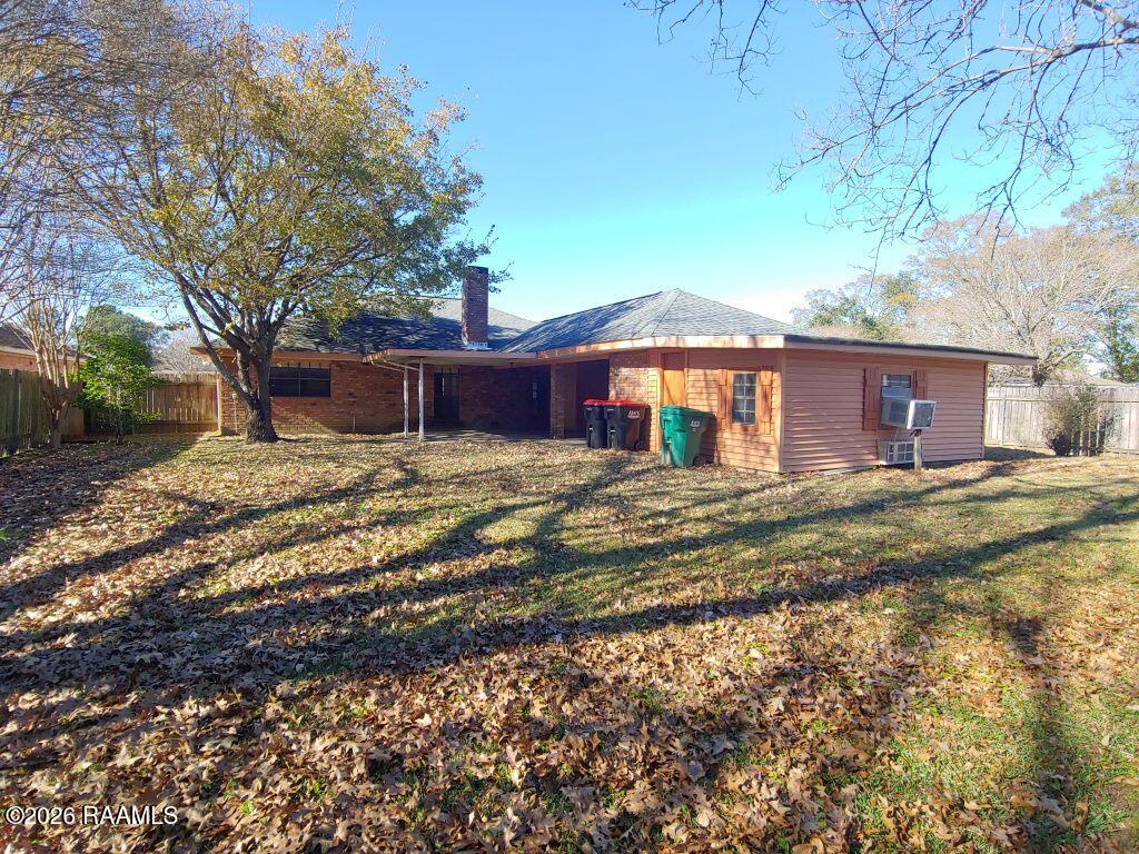 106 Pigeon Loop Lafayette, LA 70508 - Photo 27 of 29 27 Rear View