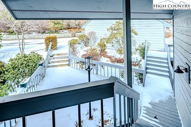 a view of a city from a balcony
