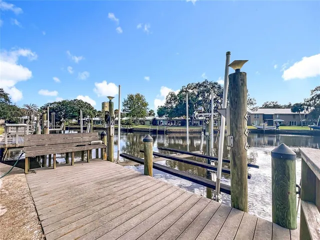 a view of an outdoor space and mountain view